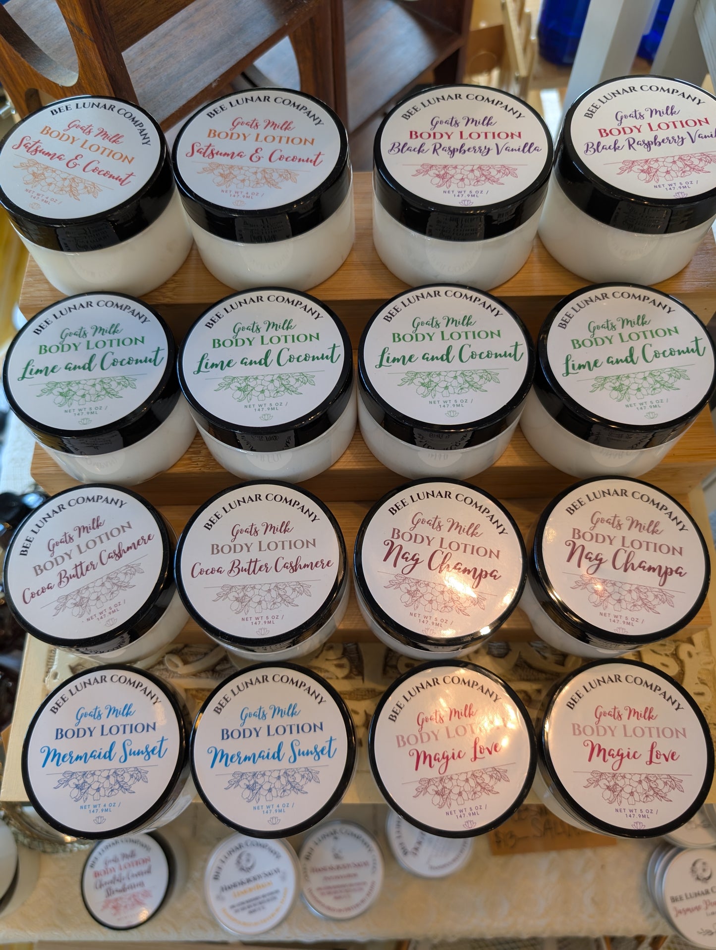 Goats Milk Lotion 4oz Jar