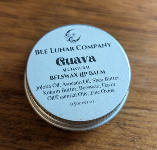 Guava Lip Balm - Bee Lunar Company