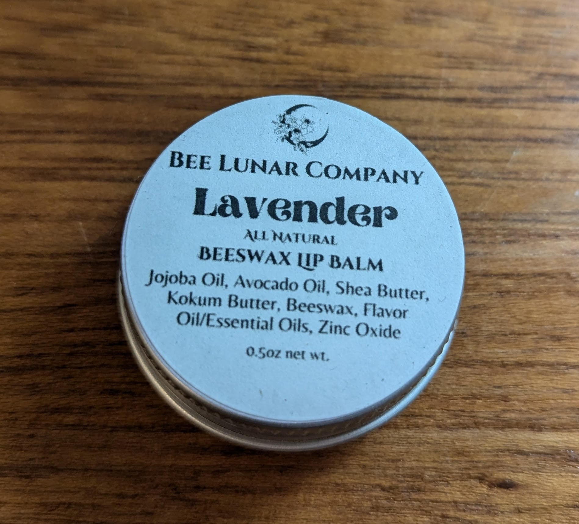 Lavender Lip Balm - Bee Lunar Company