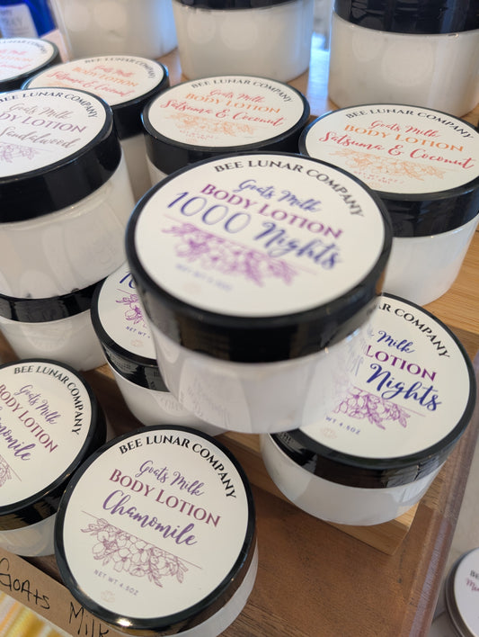 Goats Milk Lotion 4oz Jar