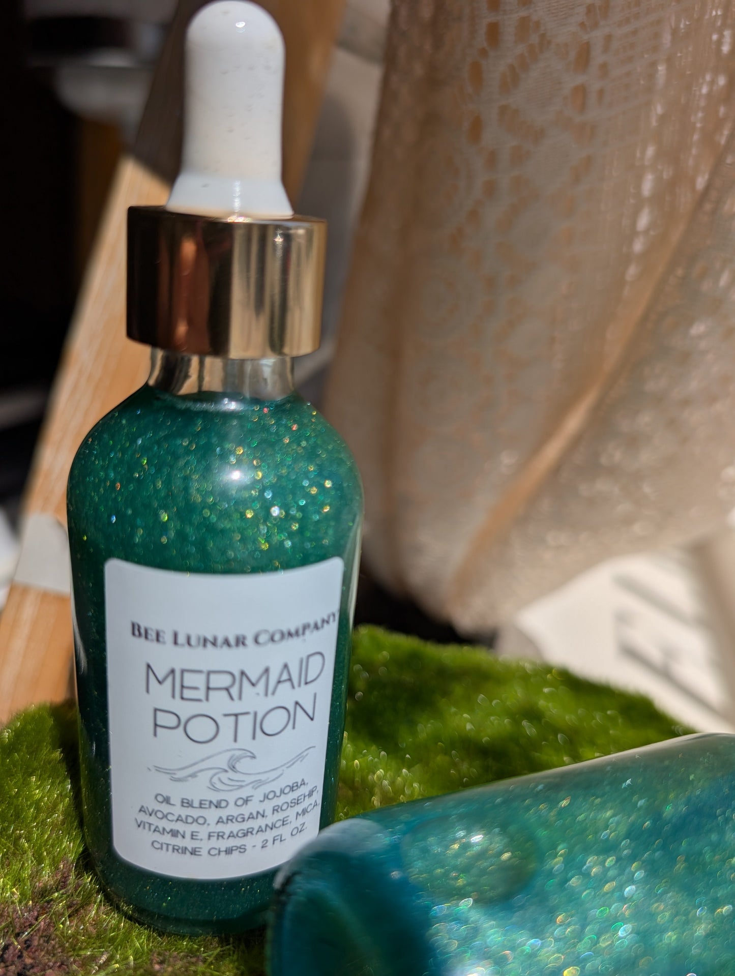 Mermaid Potion Shimmering Body Oil - Mermaid Sunset