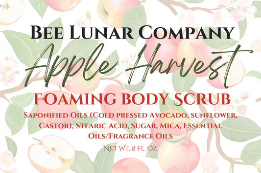 Fall Foaming Body Scrubs