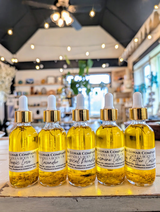 Body Oils with Calendula!