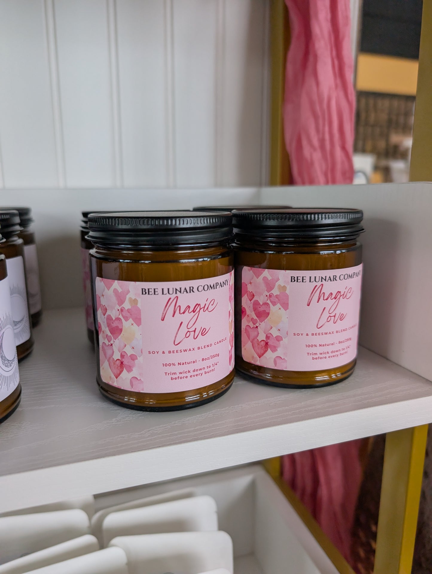 8oz Soy/Beeswax Blend Candles