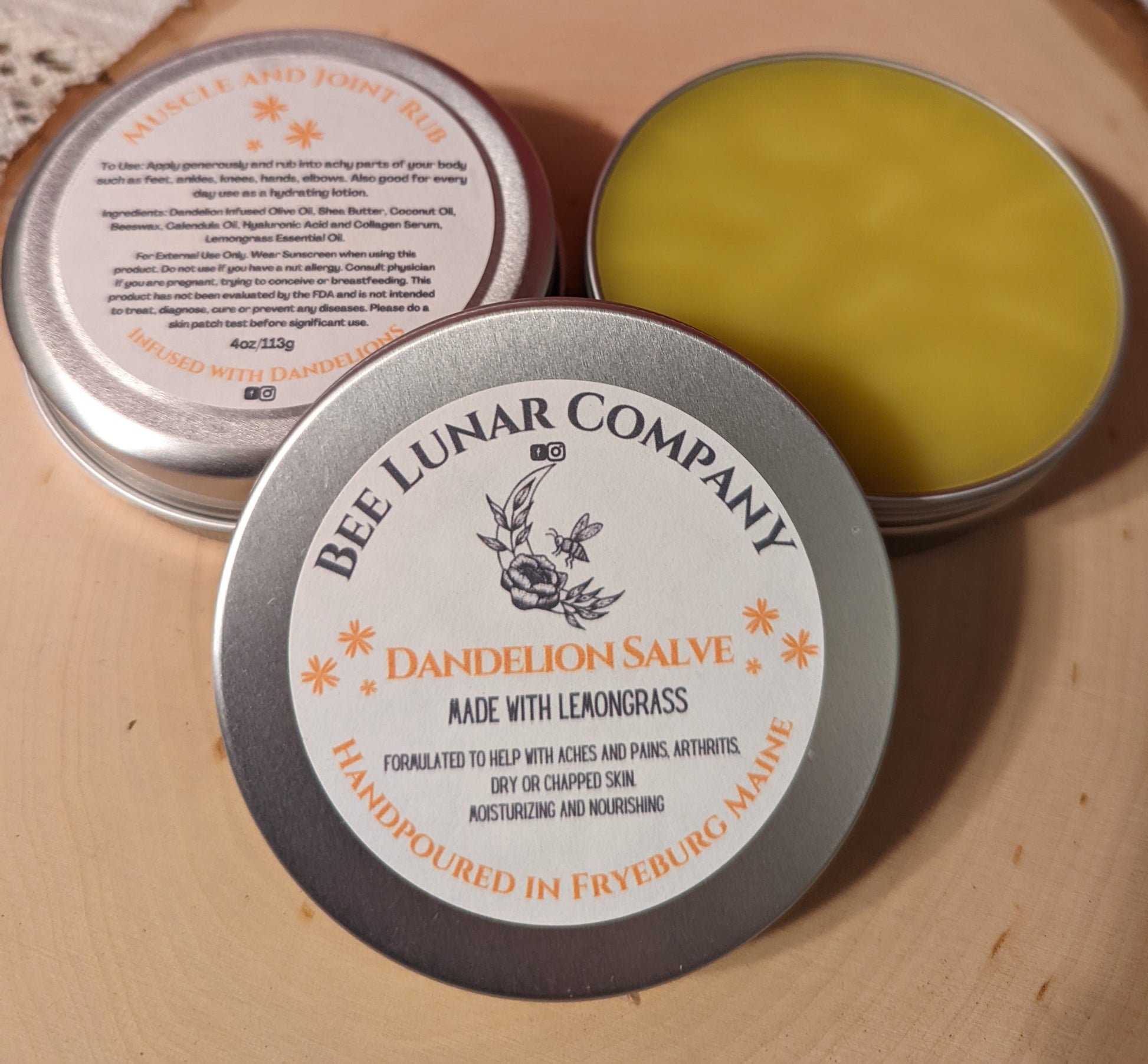 Dandelion Salve is packed full of beneficial properties, but this can be used for muscle and joint pain, along with achy muscles, tension headaches or just a part of your daily skincare routine.